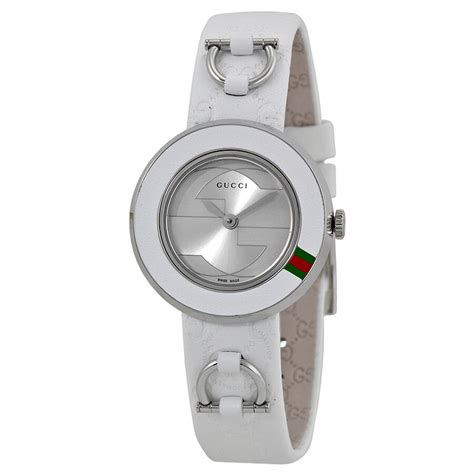 gucci watch silver strap|Gucci Silver Wristwatch Bands for sale .